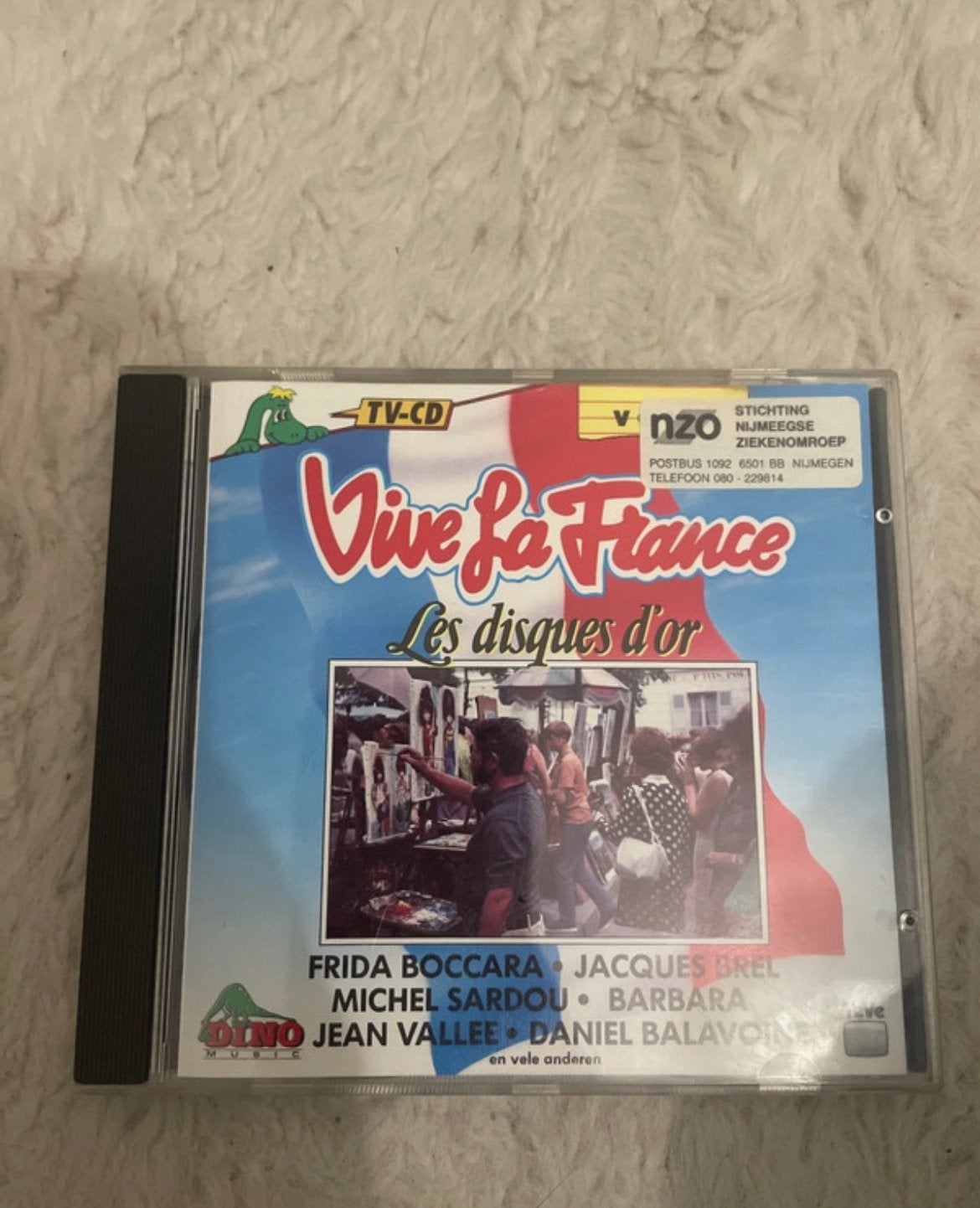 Vive la france cd, Ophalen of Verzenden, Zo goed als nieuw