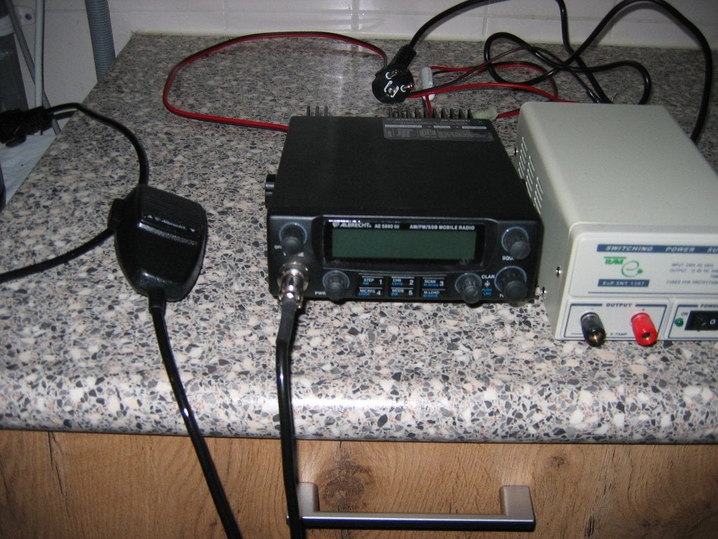 Albrecht AE 5890 27MC Bak, Ophalen, Zo goed als nieuw, Zender en Ontvanger