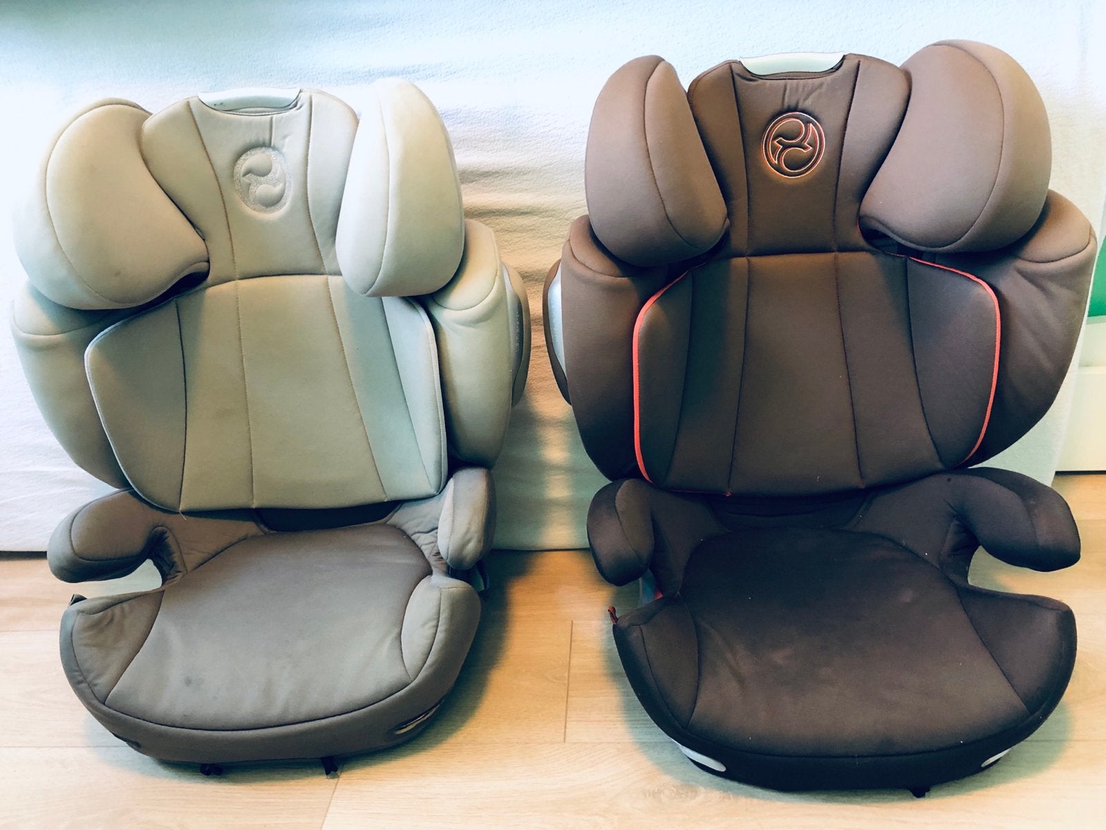 Cybex Solution X-Fix autostoel (2 stuks), Overige merken, Autogordel of Isofix, Gebruikt, 15 t/m 36 kg