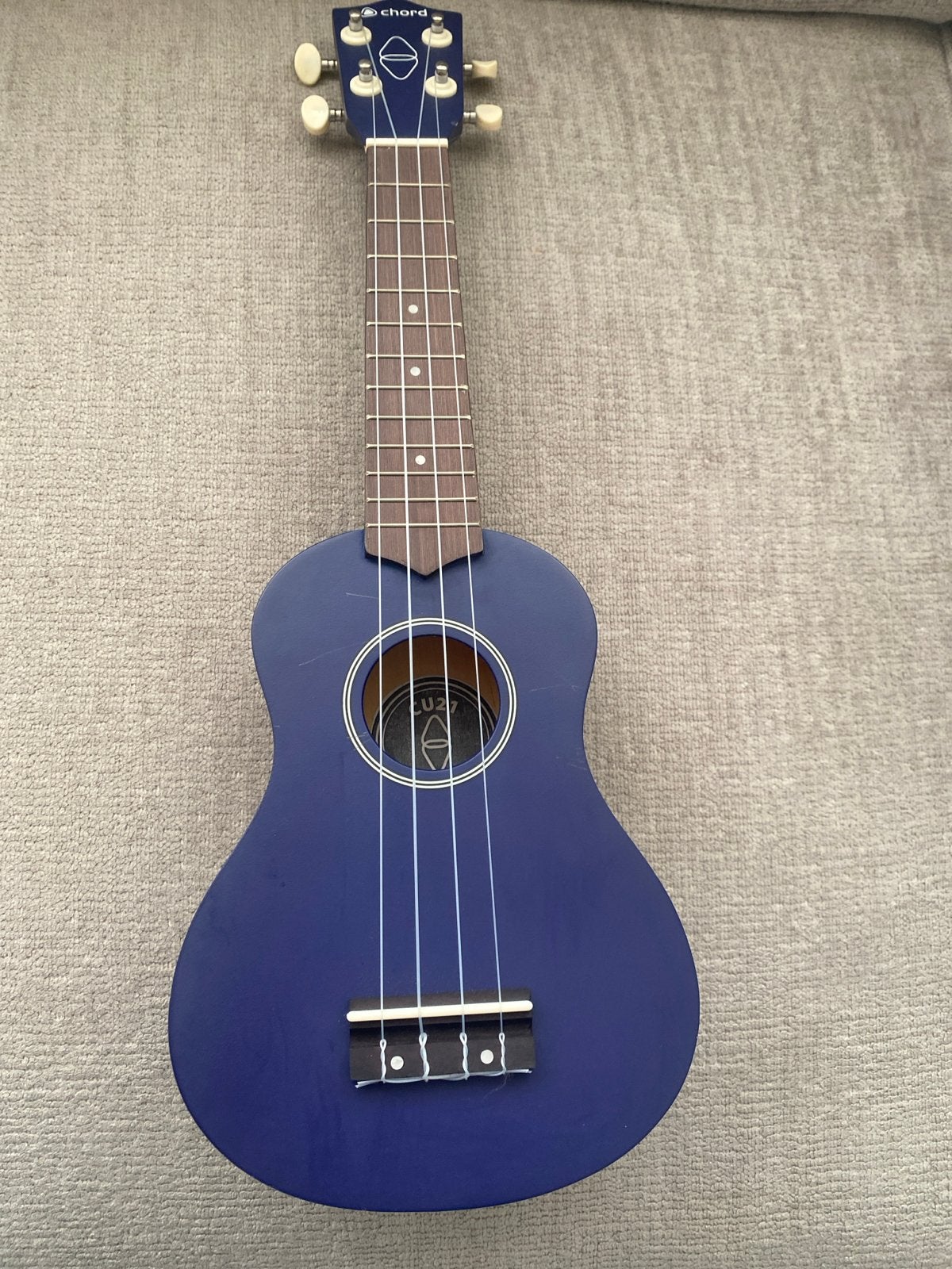 Chord Ukelele Blauw met hoes, Ophalen, Zo goed als nieuw, Ukelele