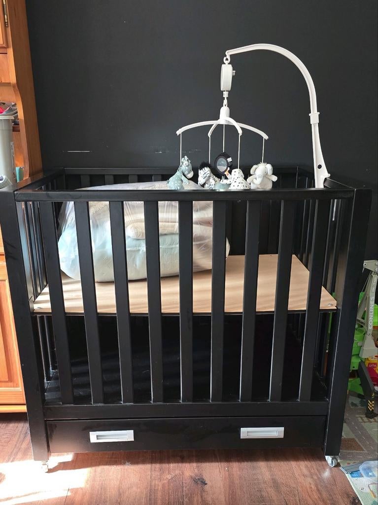 TWF box Lieke met lade, 2 boxkleden en muziekmobiel, Kinderen en Baby's, Boxen, Ophalen, Gebruikt, Rechthoekig, In hoogte verstelbaar