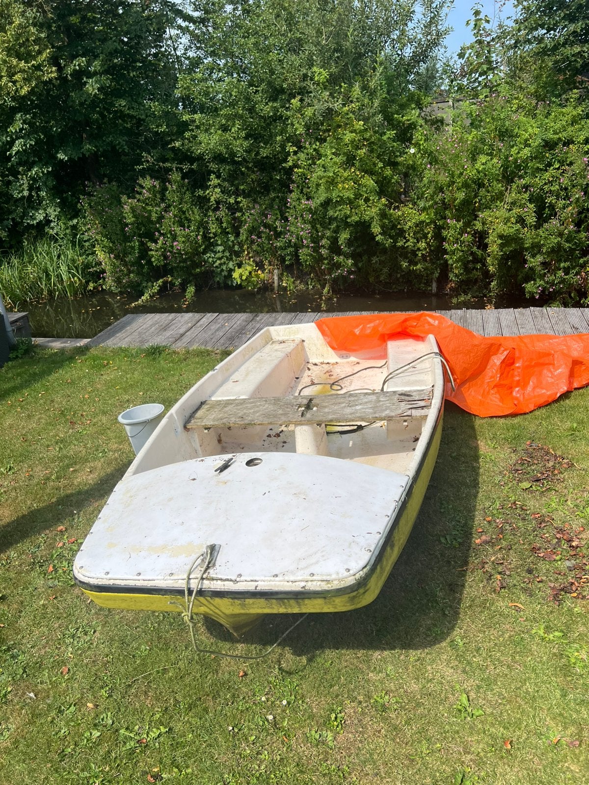 Mayflower / Snark roeiboot / visboot – Opknapper (€ 100), Watersport en Boten, Zeilen en Zeiltoebehoren, Ophalen, Gebruikt, Minder dan 15 m²