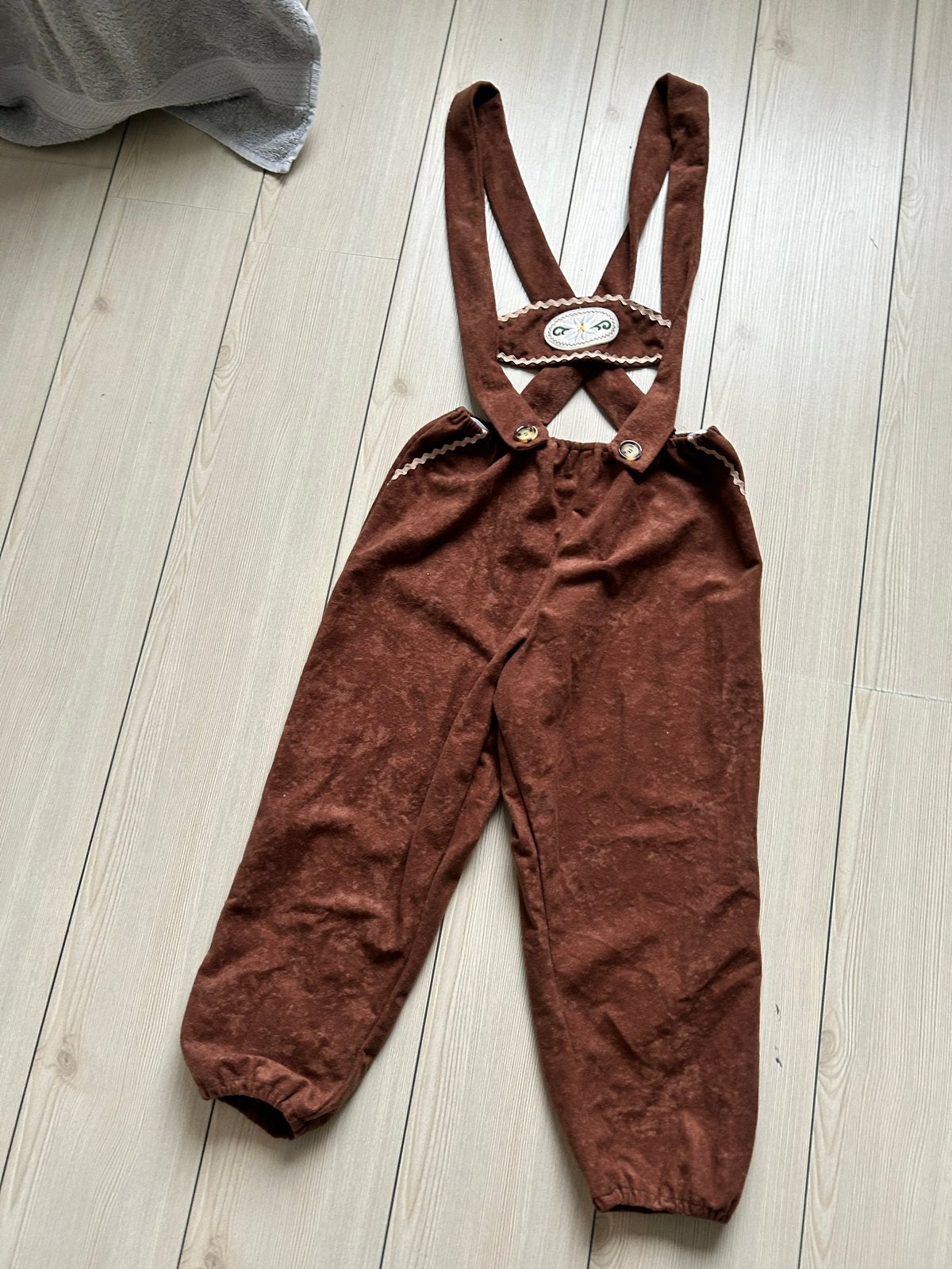 Lederhose maat 164 158 Bruin jongen oktoberfest, Ophalen of Verzenden, Gebruikt, 158 t/m 164, Jongen of Meisje