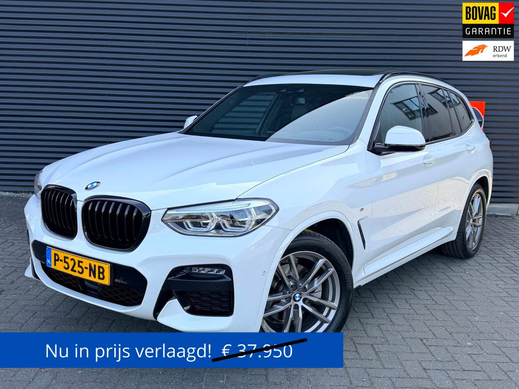 BMW X3 XDrive20i M-sport, panoramadak, trekhaak, ACC, Automaat, Gebruikt, 4 cilinders, Met garantie (alle)