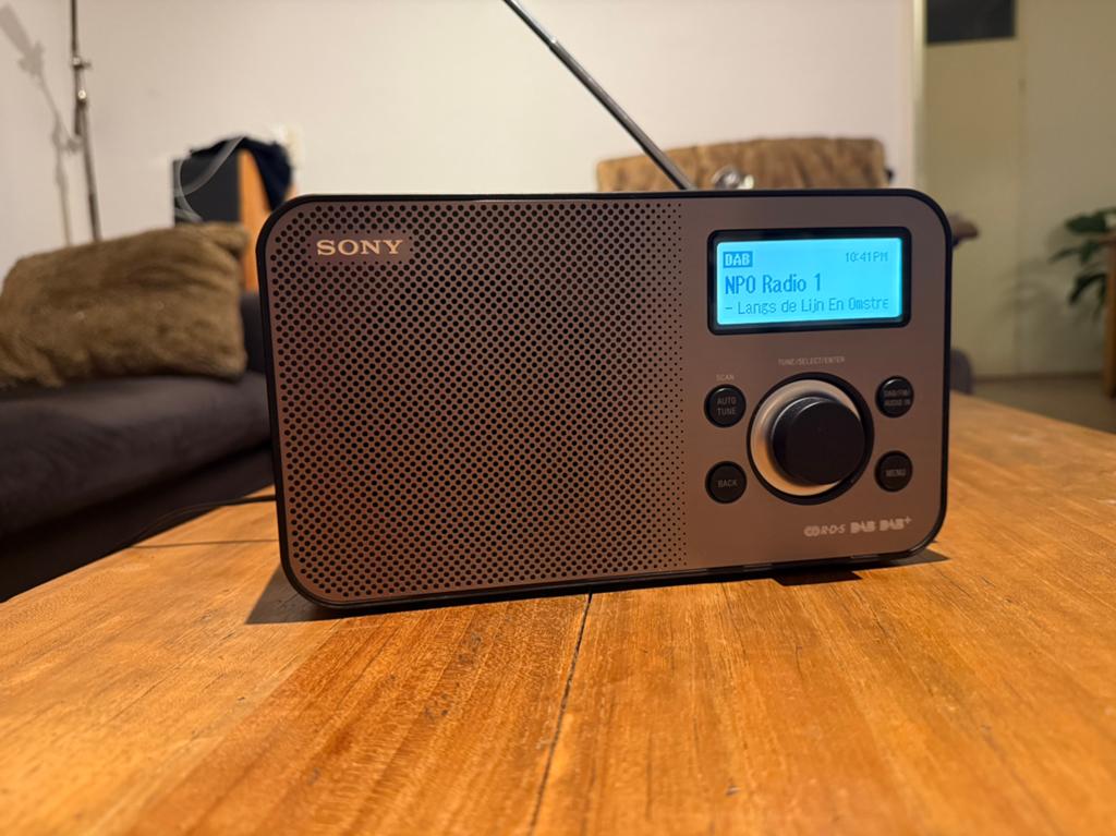 Sony XDR-S60DBP Draagbare Radio - DAB+ en FM, Audio, Tv en Foto, Radio's, Ophalen of Verzenden, Gebruikt, Radio