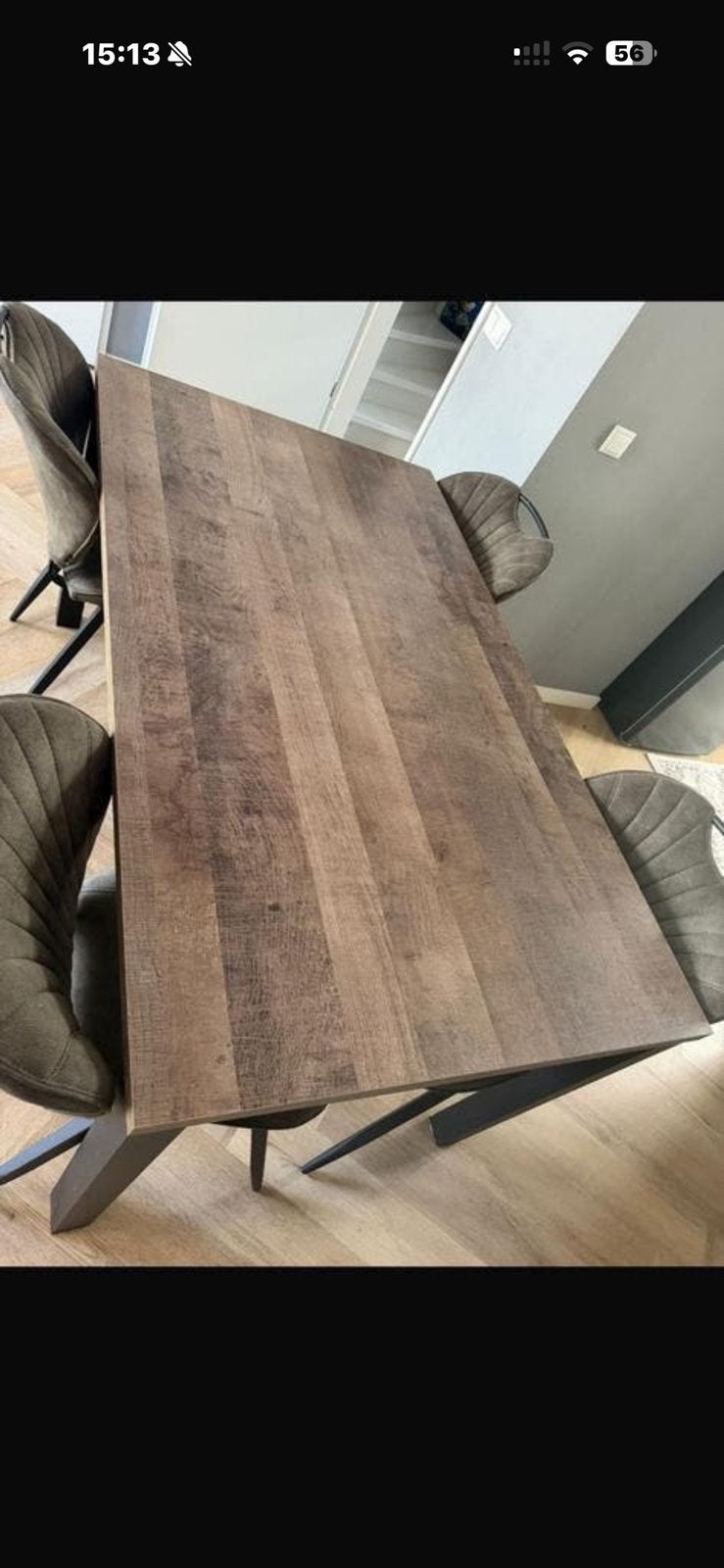 Tafel moet weg zssm!!!!!, Ophalen, Gebruikt, Rechthoekig, 50 tot 100 cm