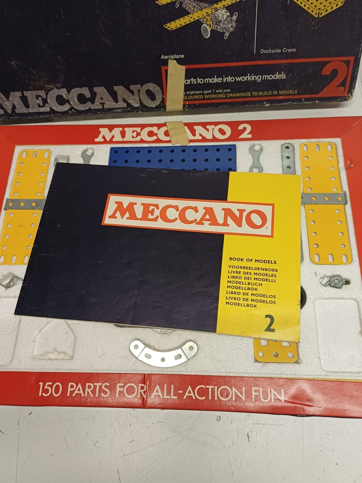 Meccano bouwdoos nr 2 - niet compleet, Ophalen of Verzenden