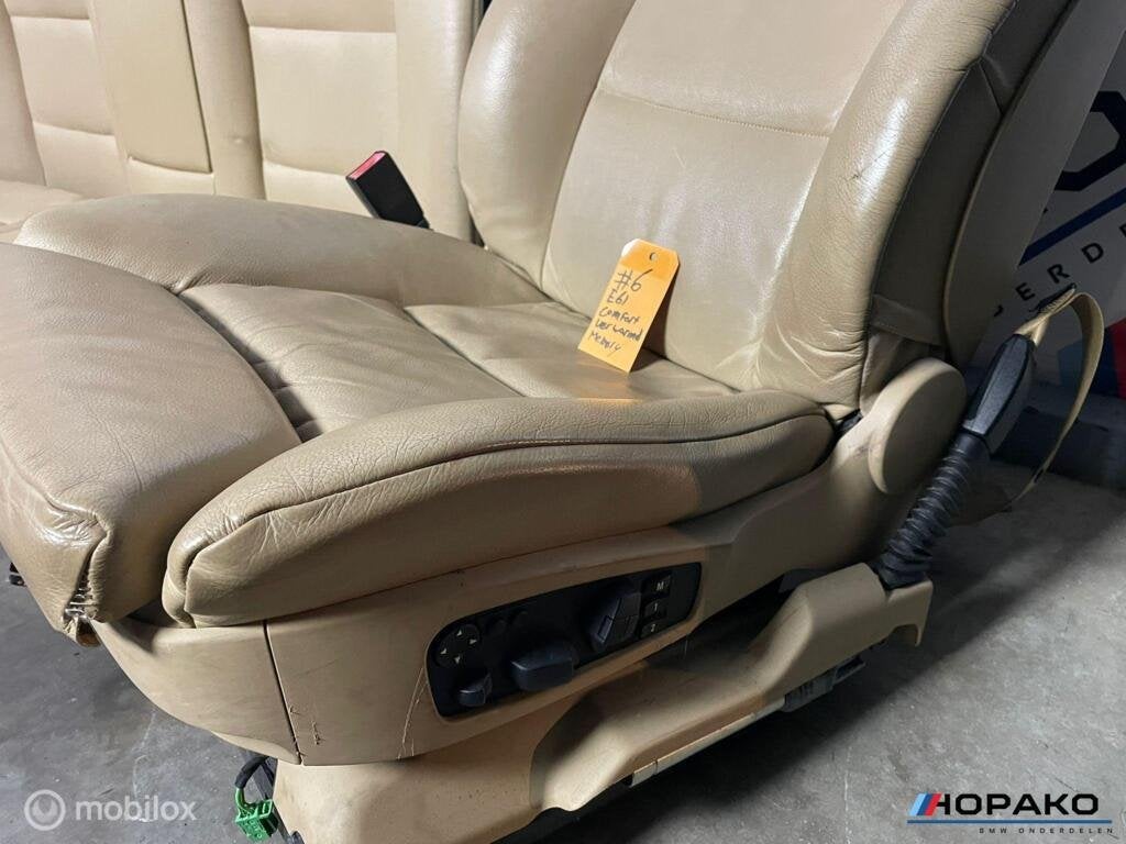 Elektrisch comfort Interieur beige BMW 5 serie E60 E61, Auto-onderdelen, Interieur en Bekleding, Gebruikt, Einsteinlaan 5 rijswijk