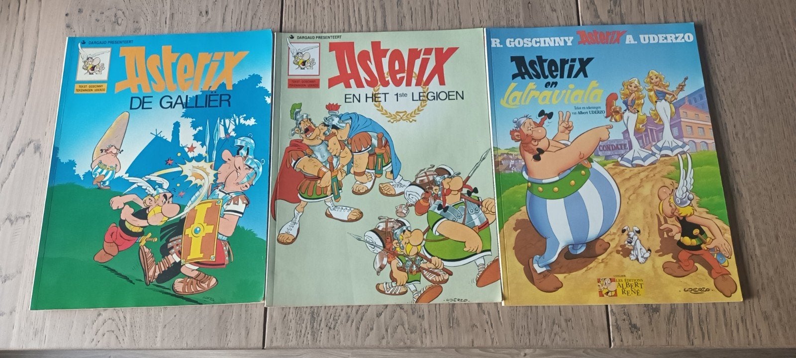 Asterix en Obelix – 7 stripboeken, Meerdere stripboeken, Ophalen of Verzenden, Gelezen