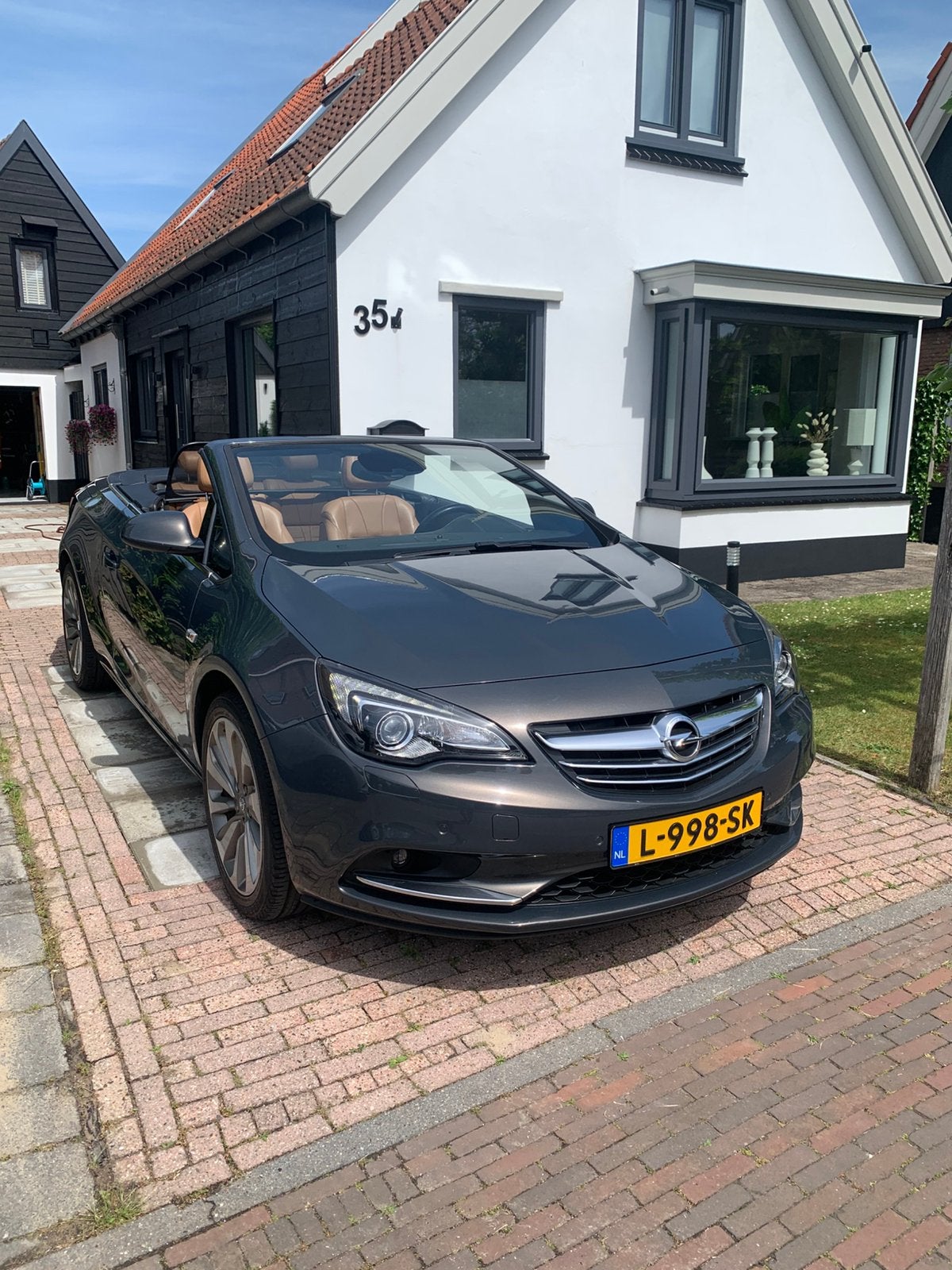 Opel Cascada 1.4 Turbo  ecoflex cosmo S&S H6 2016 Grijs, Auto's, Opel, Achterwielaandrijving, 1250 kg, 4 cilinders, Cabriolet