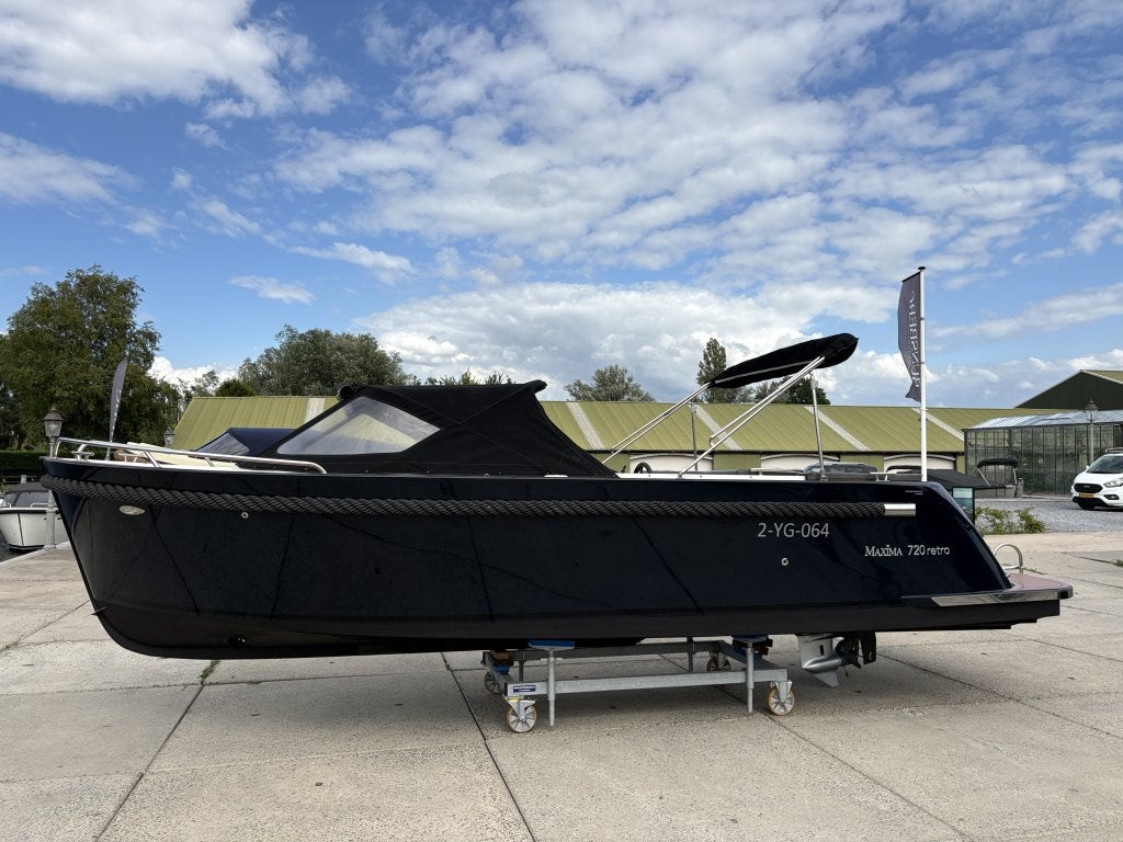 Maxima 720 + 100pk Honda, Watersport en Boten, Sloepen, Tender, Zonnedek, Nieuw, Maxima