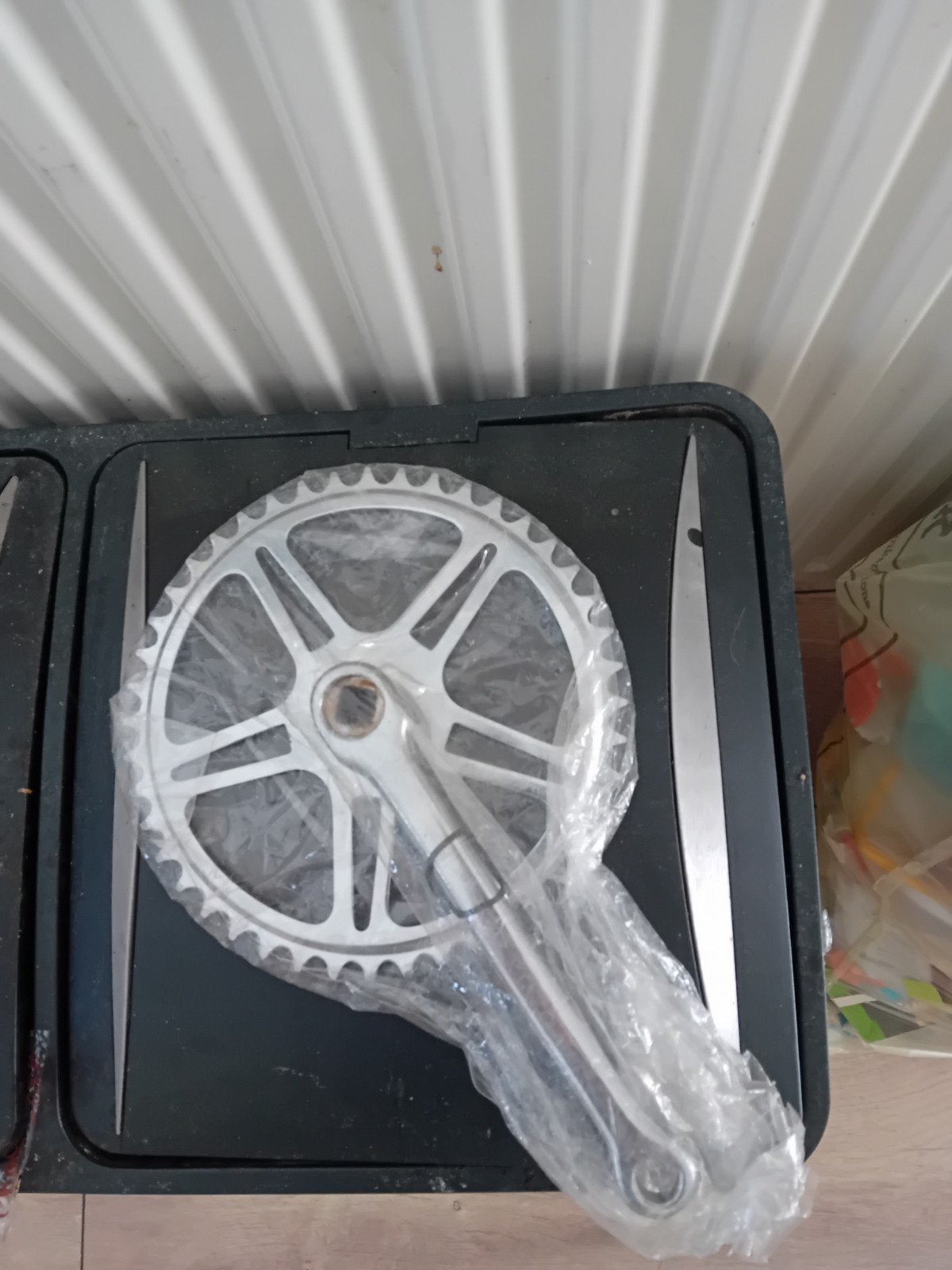 Nieuw Crankstel met Kettingblad - Fiets Onderdeel, Crankstel of Pedalen, Elektrische fiets, Onbekend, Nieuw