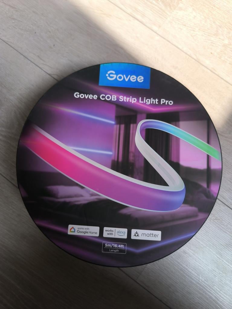 Govee COB Strip Light Pro - 5m Slimme LED Strip, Ophalen, Zo goed als nieuw