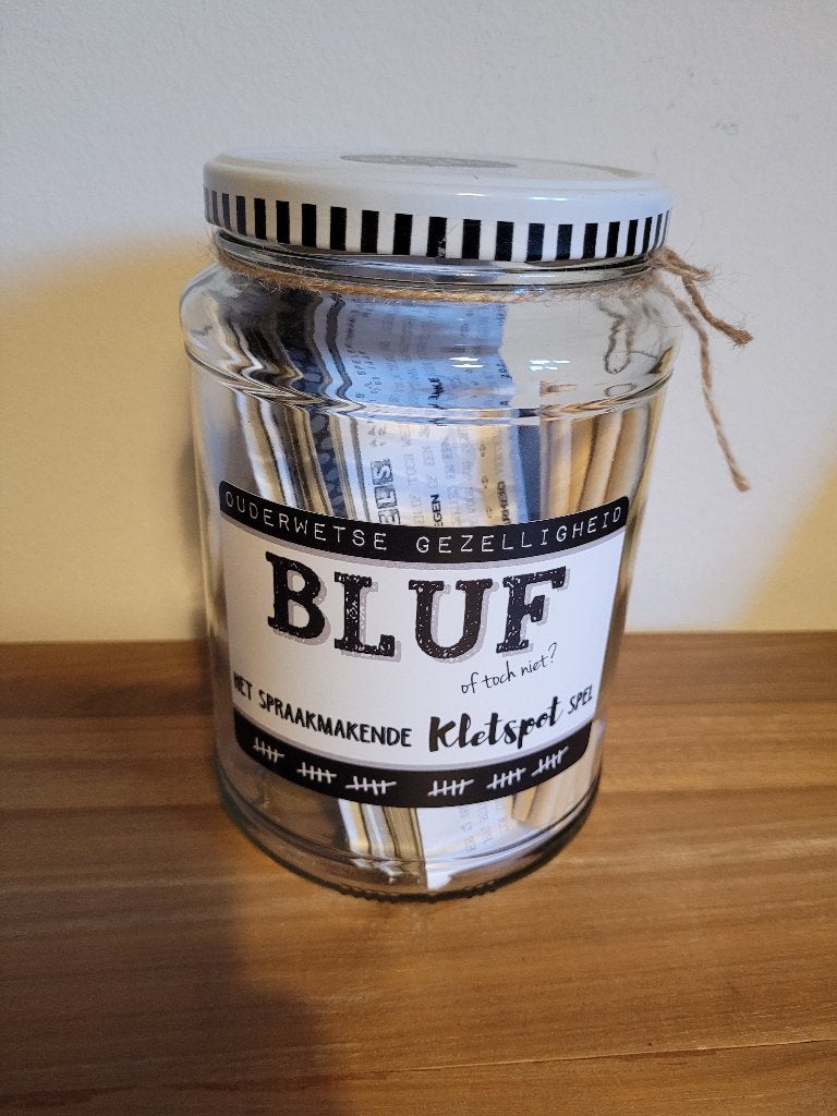 Bluf Kletspot. Effe Off-Line. Nieuw, Vijf spelers of meer, Ophalen of Verzenden, Nieuw
