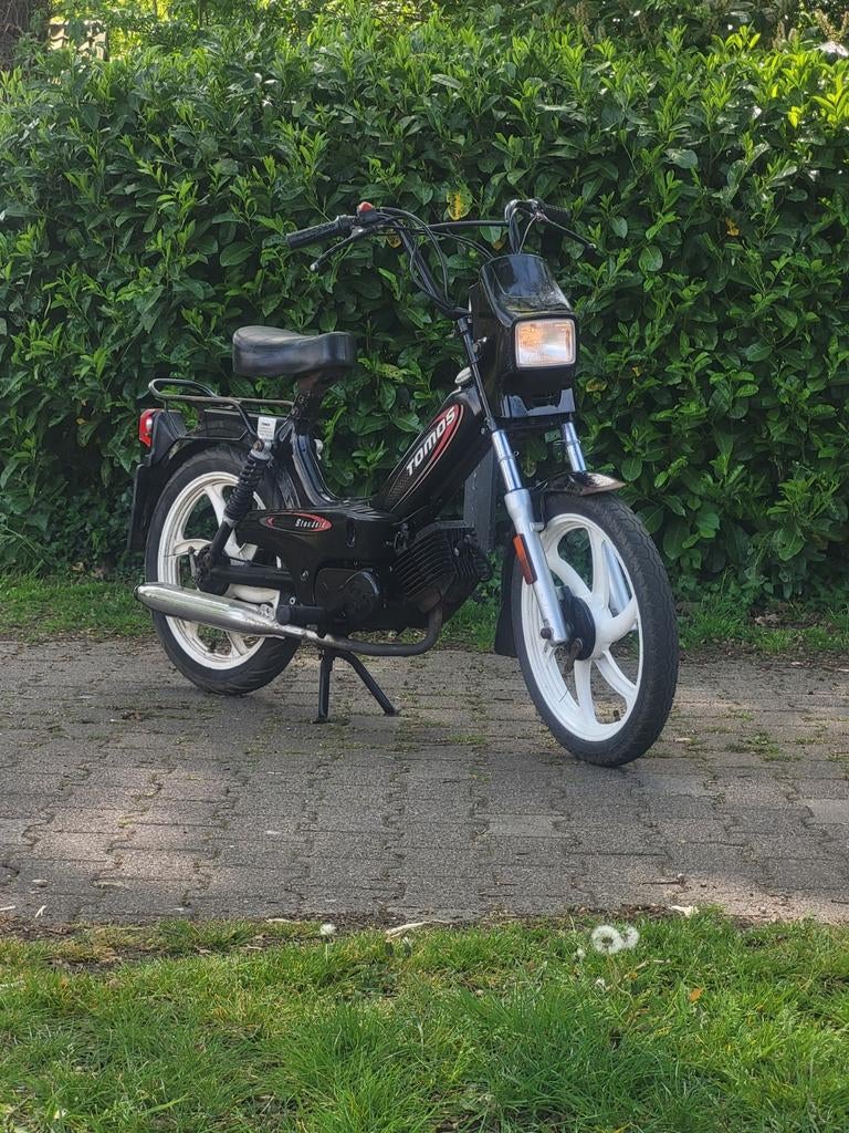 !!WAARDEPEILING!! Tomos quadro, Fietsen en Brommers, Brommers | Tomos, Gebruikt, Quadro, Maximaal 25 km/u, Ophalen