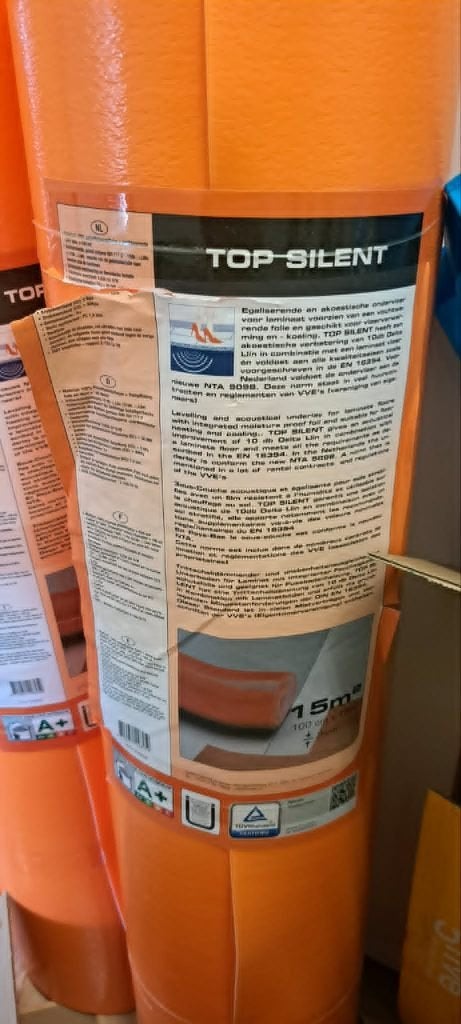 ONDERVLOER VOOR LAMINAAT, Ophalen, Overige materialen, 30 cm of meer, Nieuw