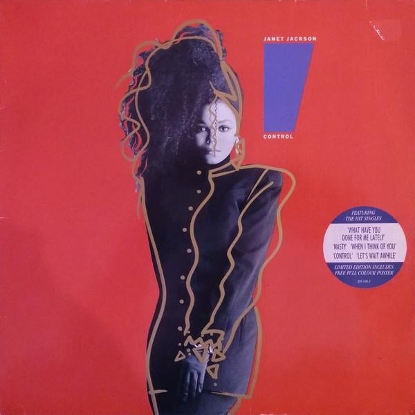 LP - Janet Jackson - Control, Inclusief binnenhoes, Ophalen of Verzenden, Zo goed als nieuw, 12 inch