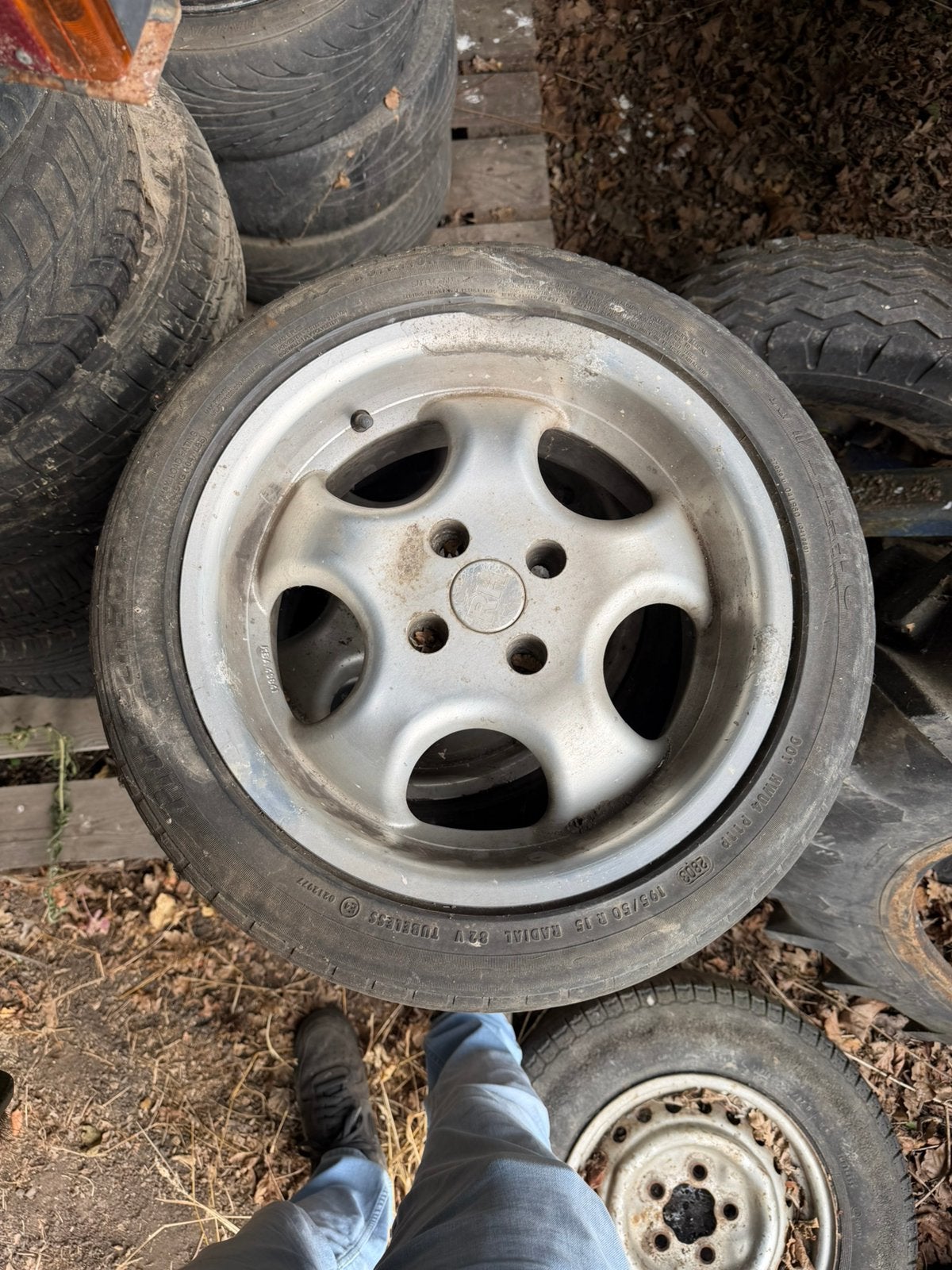 4x100 ,opknap setjes 5paar, Auto-onderdelen, Ophalen, Gebruikt, 15 inch, Banden en Velgen