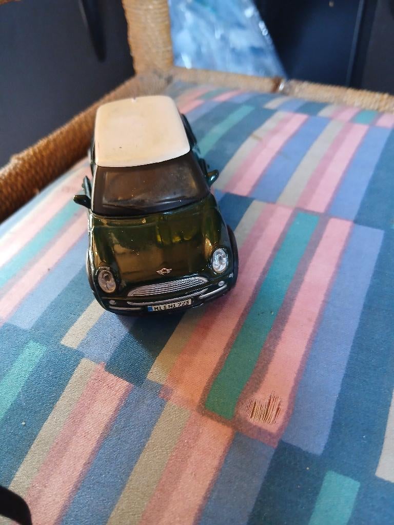 Te koop schaalmodel mincooper, Kinderen en Baby's, Speelgoed | Speelgoedvoertuigen, Ophalen, Gebruikt