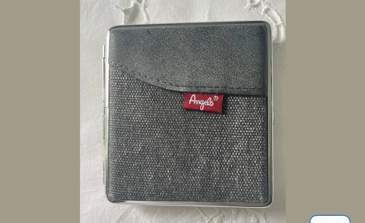 Vintage Angelo sigarettenkoker - Stijlvol en Compact, Ophalen of Verzenden, Gebruikt, Overige typen