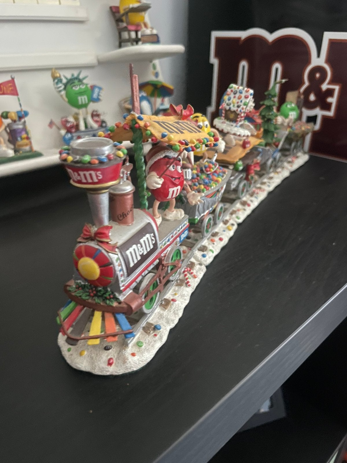 Danbury M&M collectie Kersttrein, Ophalen, Gebruikt