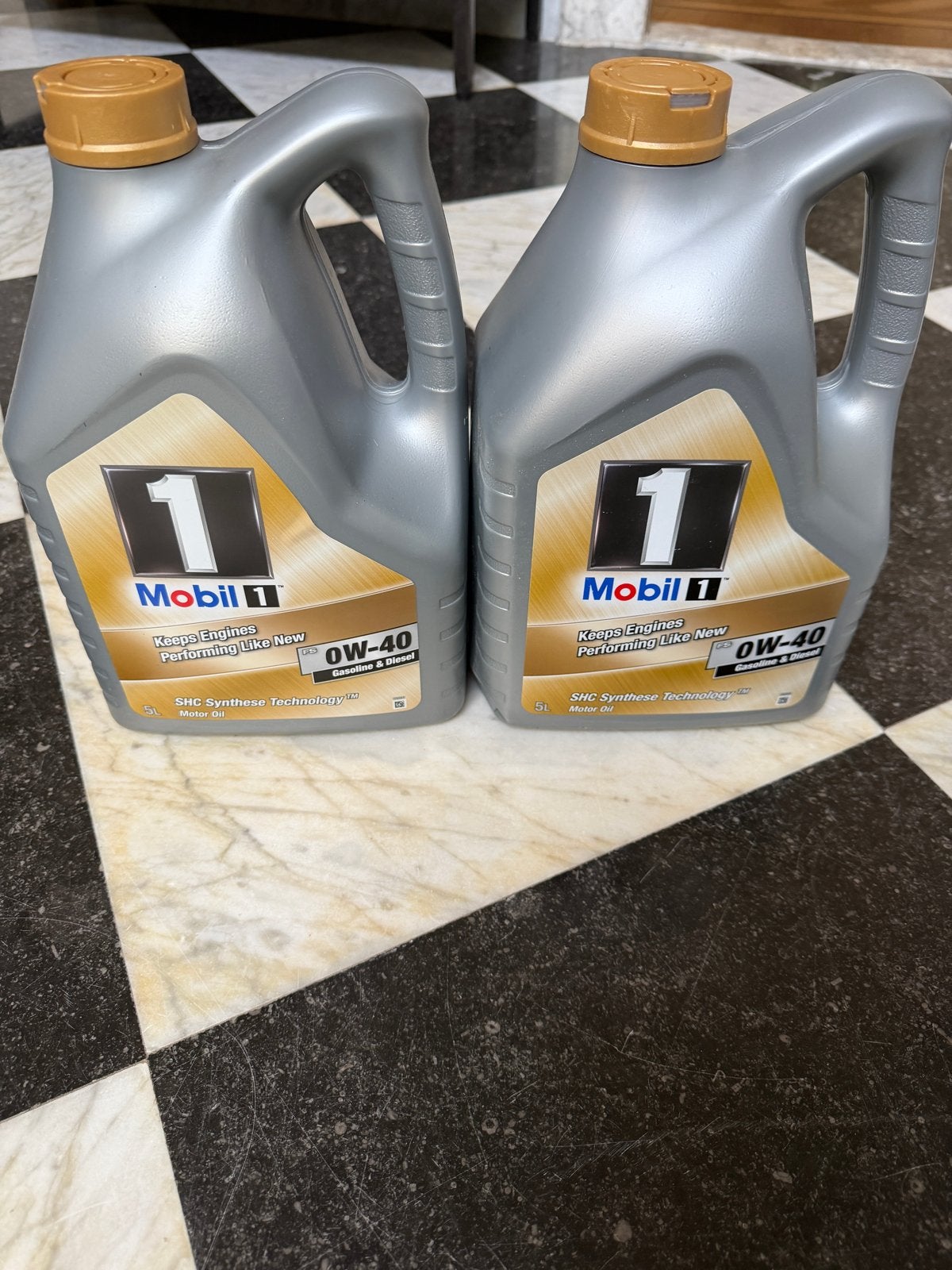 10 liter nieuwe Mobil 1 FS 0W-40 motorolie, Ophalen of Verzenden, Nieuw