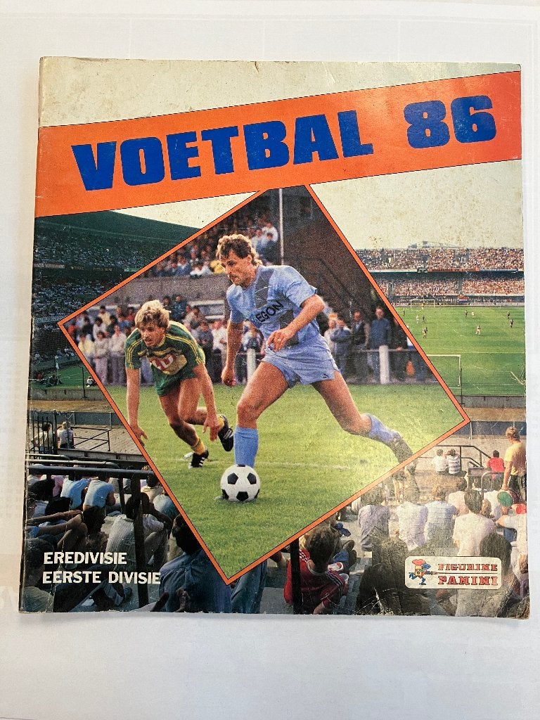 Panini Voetbal 1986, Ophalen of Verzenden, Gebruikt, Ajax, Overige typen