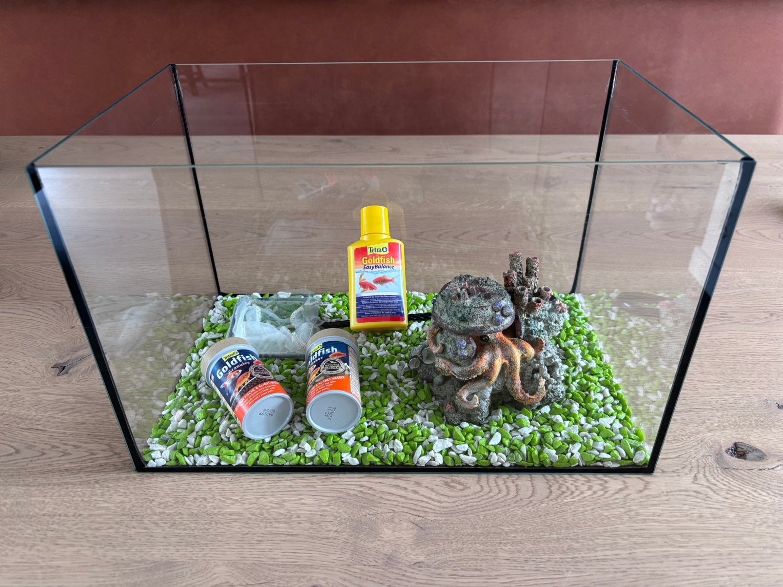 Vissenkom rechthoek, Ophalen, Zo goed als nieuw, Leeg aquarium