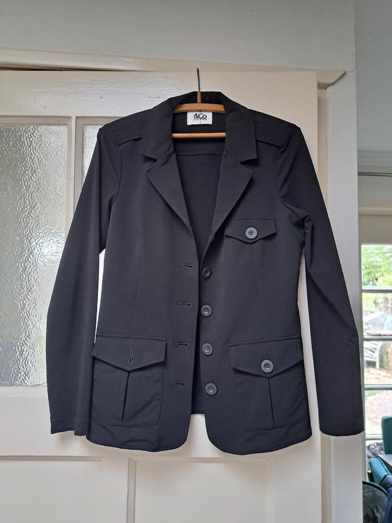 Nette zwarte blazer van &Co Woman, Zwart, &Co Woman, Ophalen of Verzenden, Jasje