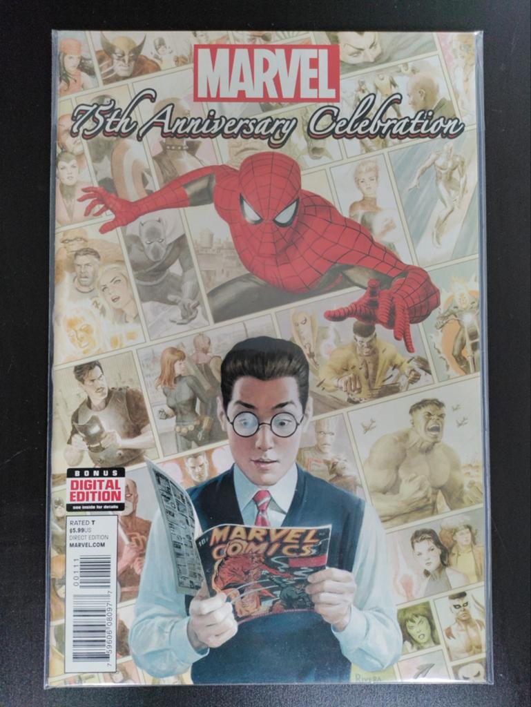 Marvel 75th Anniversary Celebration, Eén comic, Ophalen of Verzenden, Zo goed als nieuw, Amerika