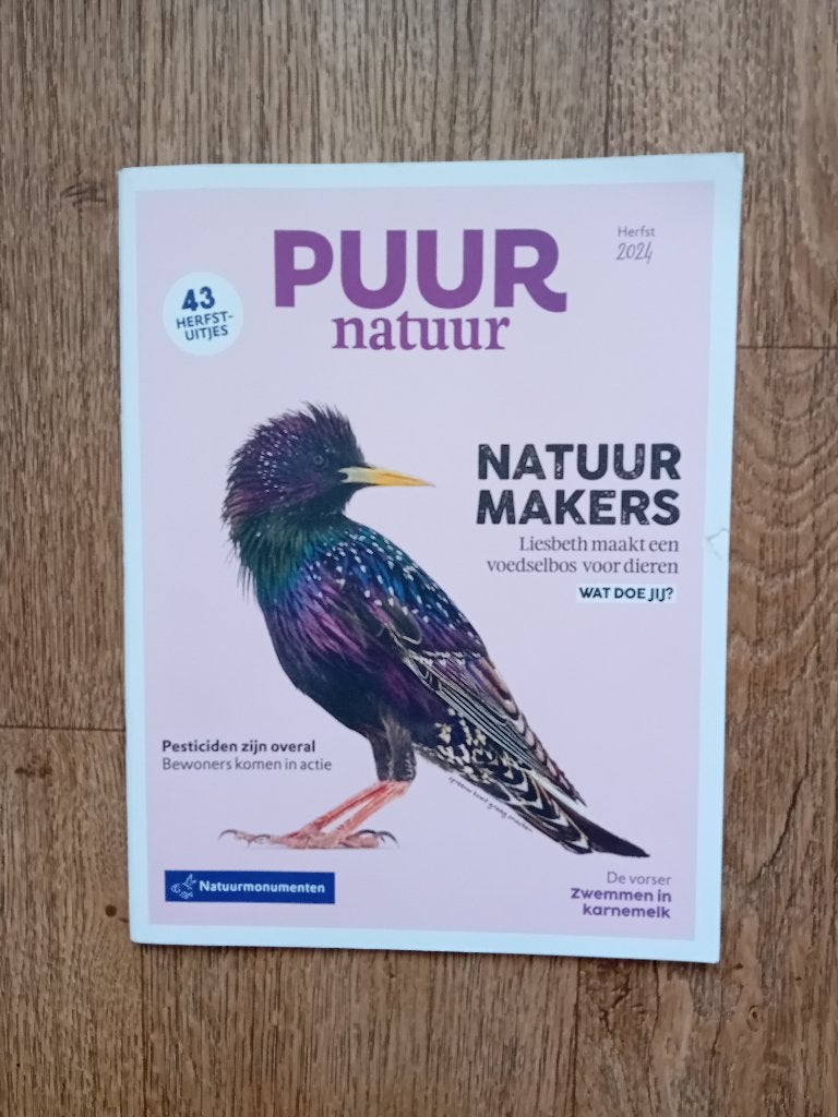 PUUR natuur - Herfst 2024, Ophalen of Verzenden, 1980 tot heden, Nederland, Tijdschrift