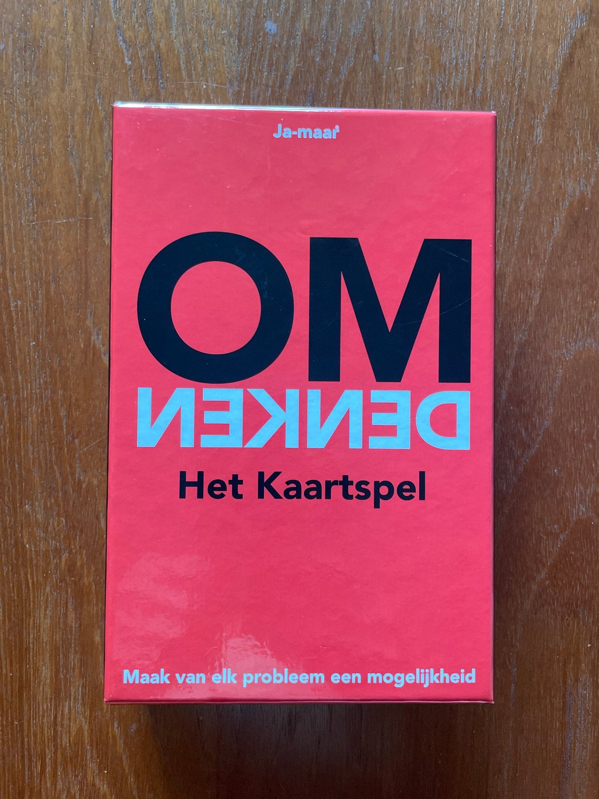 OMDENKEN Het Kaartspel - Maak van elk probleem een mogelijkh, Een of twee spelers, Ophalen of Verzenden, Nieuw