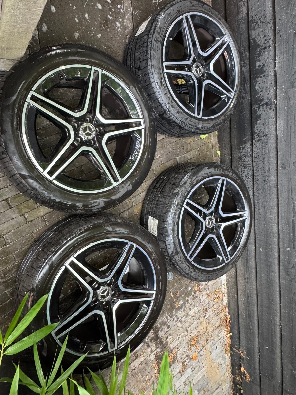 Mercedes velgen orgineel AMG 21 inch Winterset | Pirelli |, Banden en Velgen, 21 inch, Winterbanden, Ophalen of Verzenden