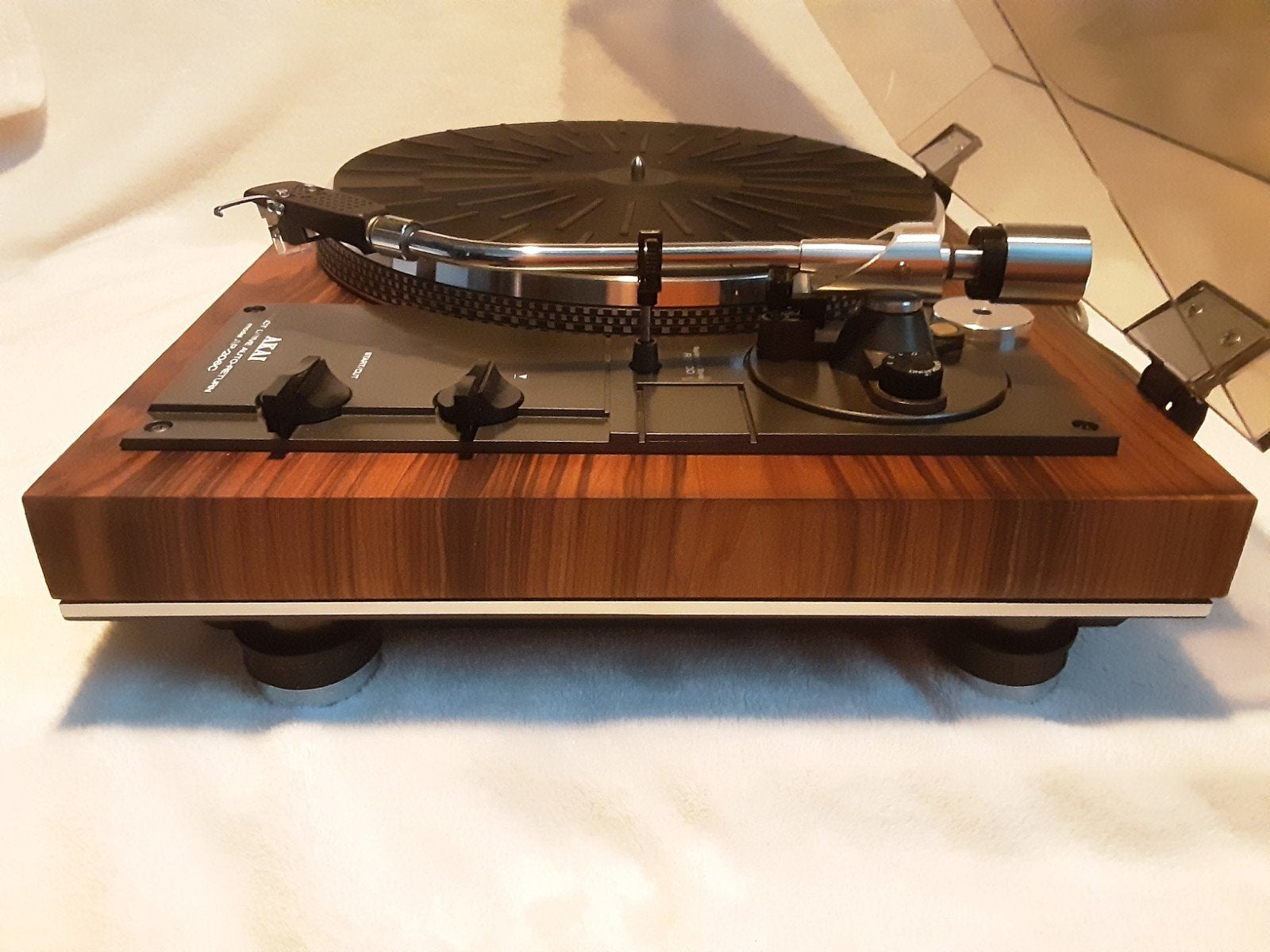 Akai platenspeler Direct-Drive, Audio, Tv en Foto, Platenspelers, Ophalen of Verzenden, Gebruikt, Akai