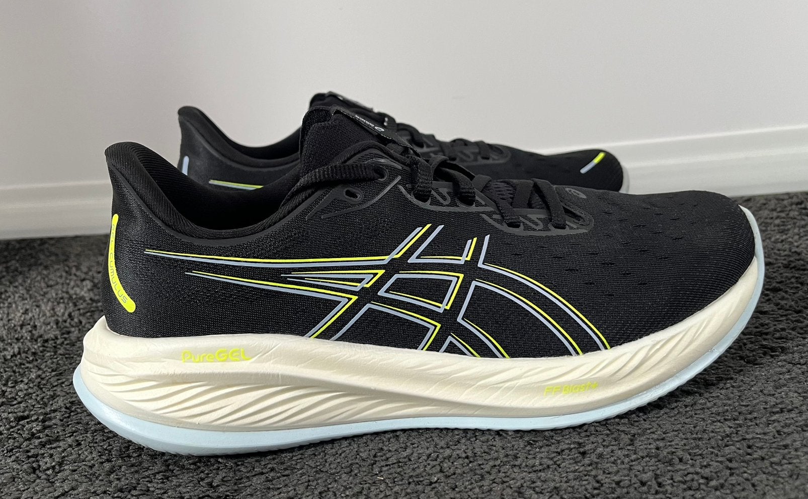 Asics Gel-Cumulus hardloopschoenen maat 45 (Z.G.A.N.), Sport en Fitness, Loopsport en Atletiek, Hardloopschoenen, Ophalen of Verzenden