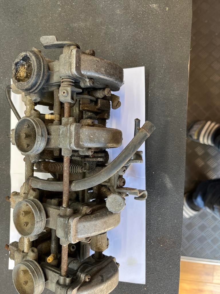 Carburateurset Kawasaki KZ550 Z400 - Onderdelen/Opknap, Ophalen, Gebruikt