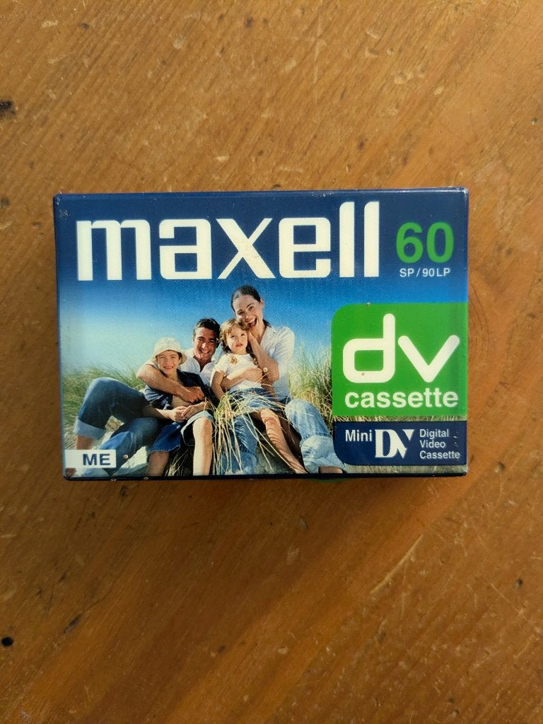 Maxell Mini DV cassette, in verpakking, Overige merken, Mini dv, 20x of meer, Nieuw