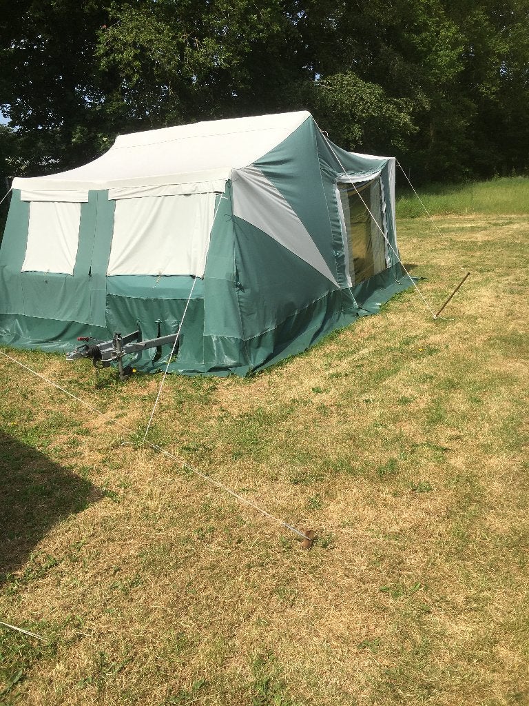 te koop vouwwagen trigano, Ophalen, Trigano, Aanwezig, Meer dan 6