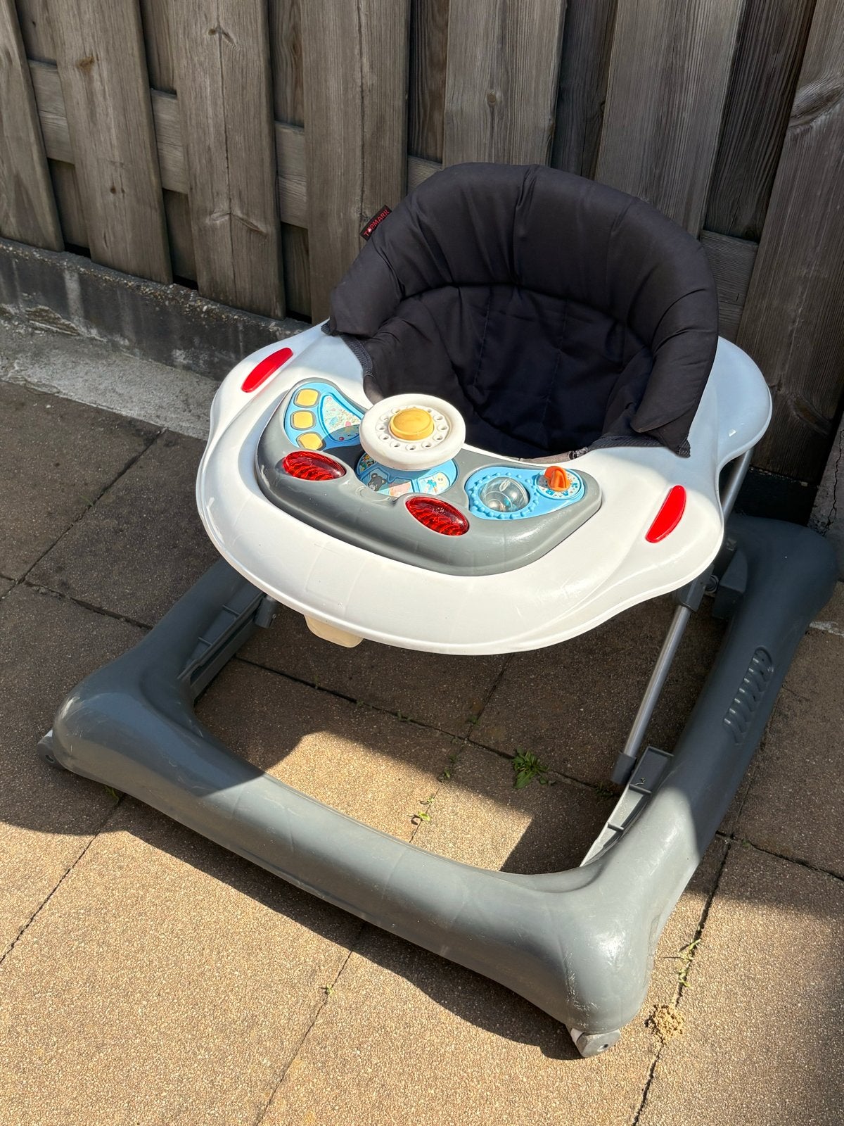 Babywalker met speelblad, Ophalen, Gebruikt