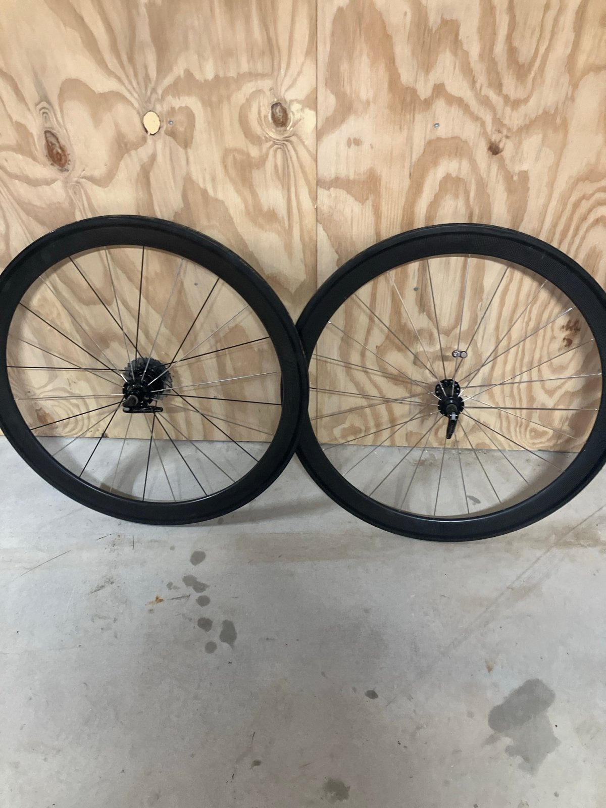 Carbon Tube wielen, Fietsen en Brommers, Fietsonderdelen, Wiel, Gebruikt, Overige materialen, Ophalen of Verzenden