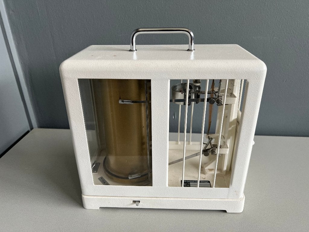 Thermo-hygrograaf - Hydrothermograaf - Wilh. Lambrecht, Antiek en Kunst, Antiek | Gereedschap en Instrumenten, Ophalen of Verzenden