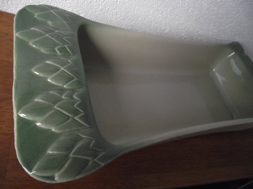 keramiek asperges schaal 44 x 21 cm 3 L BCI Bretons majolica, Huis en Inrichting, Keuken | Servies, Overige merken, Keramiek, Landelijk/Boerenbont