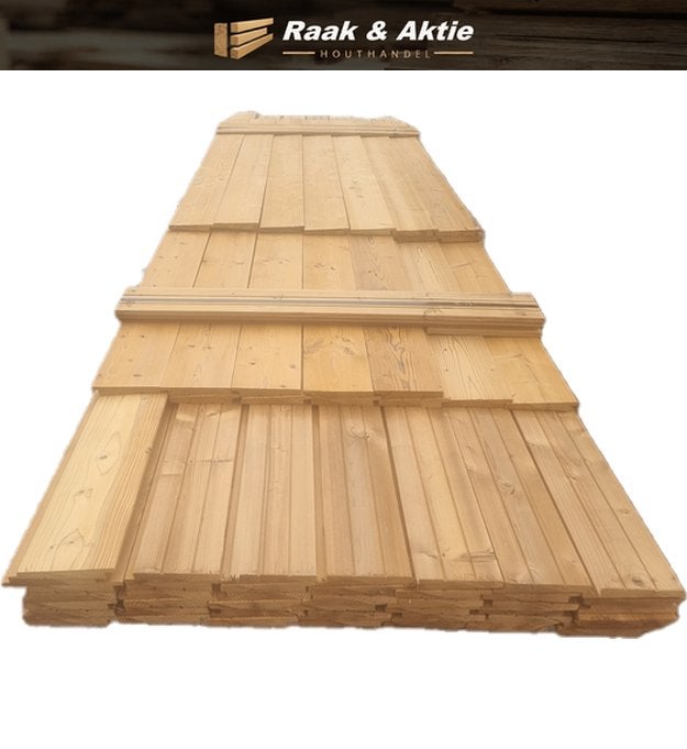 25 m2 Zweeds rabat -Thermisch Gemodificeerd - nr: tp61, Tuin en Terras, Palen, Balken en Planken, Nieuw, Planken, 250 cm of meer