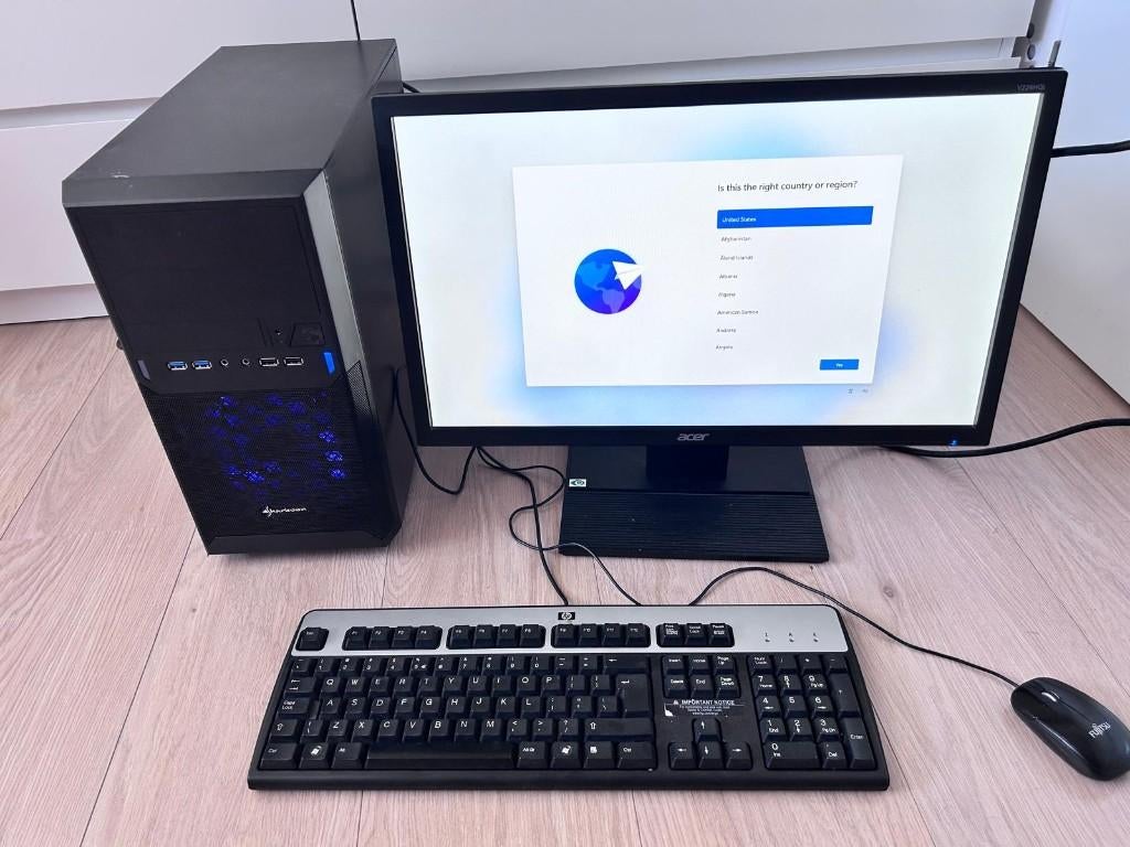 complete Gaming pc i5 / 16GB / 1TB / GTX 660 + monitor, Computers en Software, Gebruikt, Sharkoon, Gaming, SSD