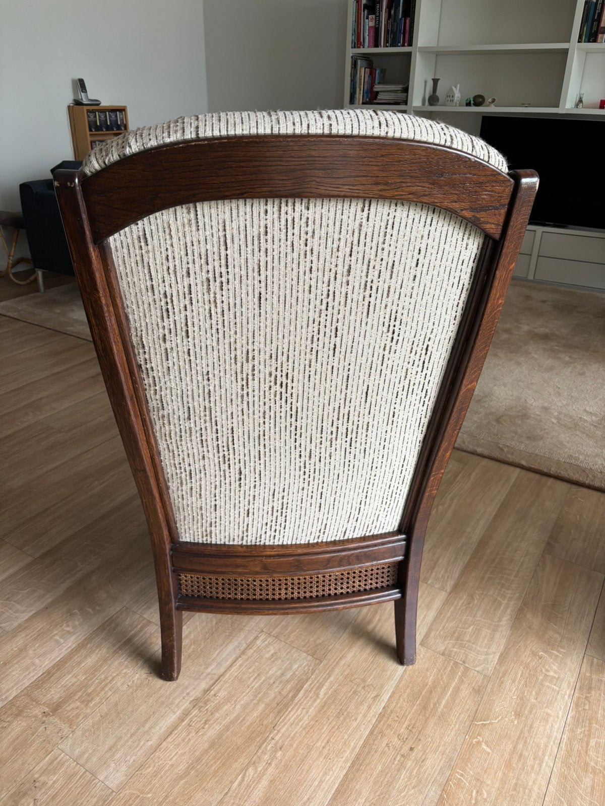 Fauteuil stof, rookvrije en géén huisdieren, Antiek en Kunst, Ophalen