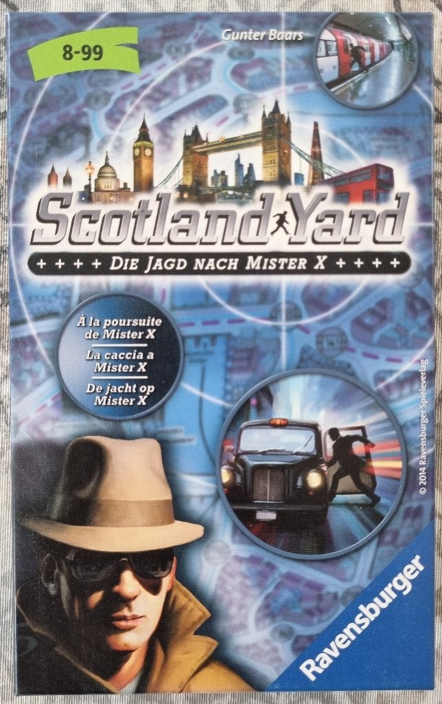 Scotland Yard: The Hunt for Mister X (2011), Hobby en Vrije tijd, Gezelschapsspellen | Bordspellen, Een of twee spelers, Ophalen of Verzenden