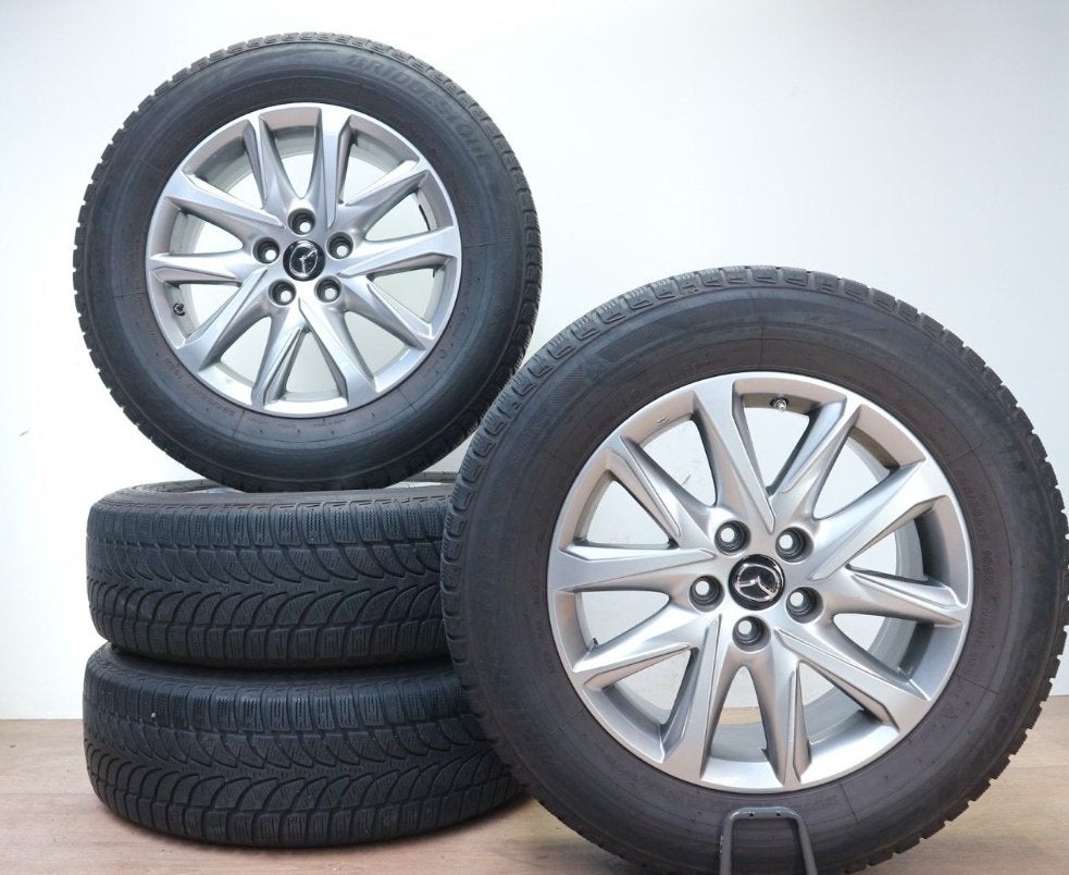 Originele Mazda CX-5 winterbanden met velg, Ophalen, Gebruikt, Banden en Velgen, 17 inch