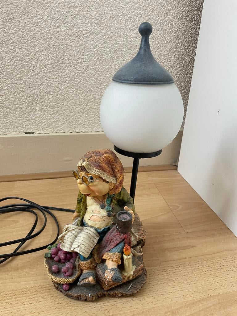 Decoratief Beeld met Lamp, Ophalen, Gebruikt, Minder dan 50 cm