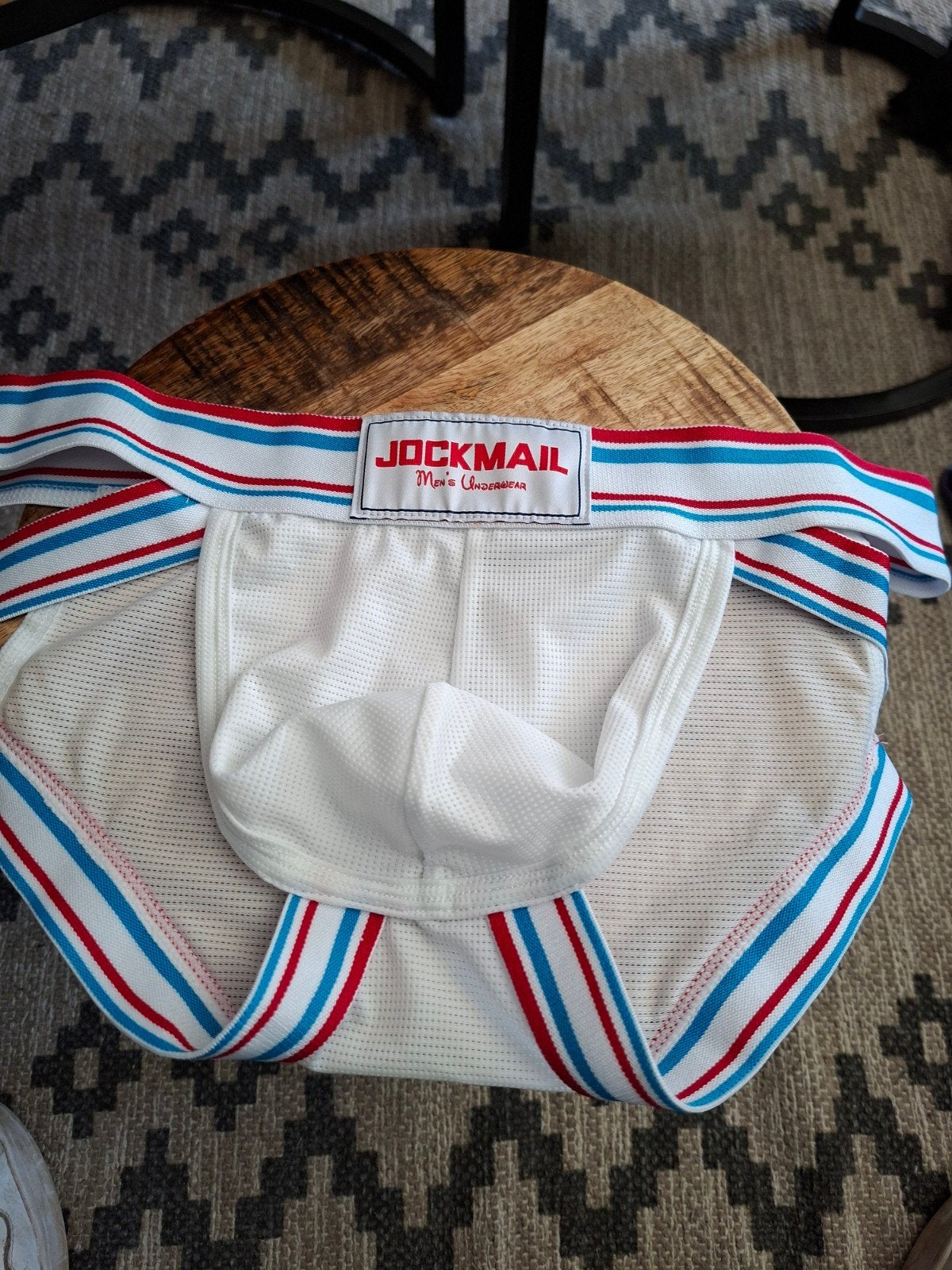 Jockmail Heren Ondergoed - Wit, Rood, Blauw - Maat, Ophalen, Wit, Jockmail, Overige typen