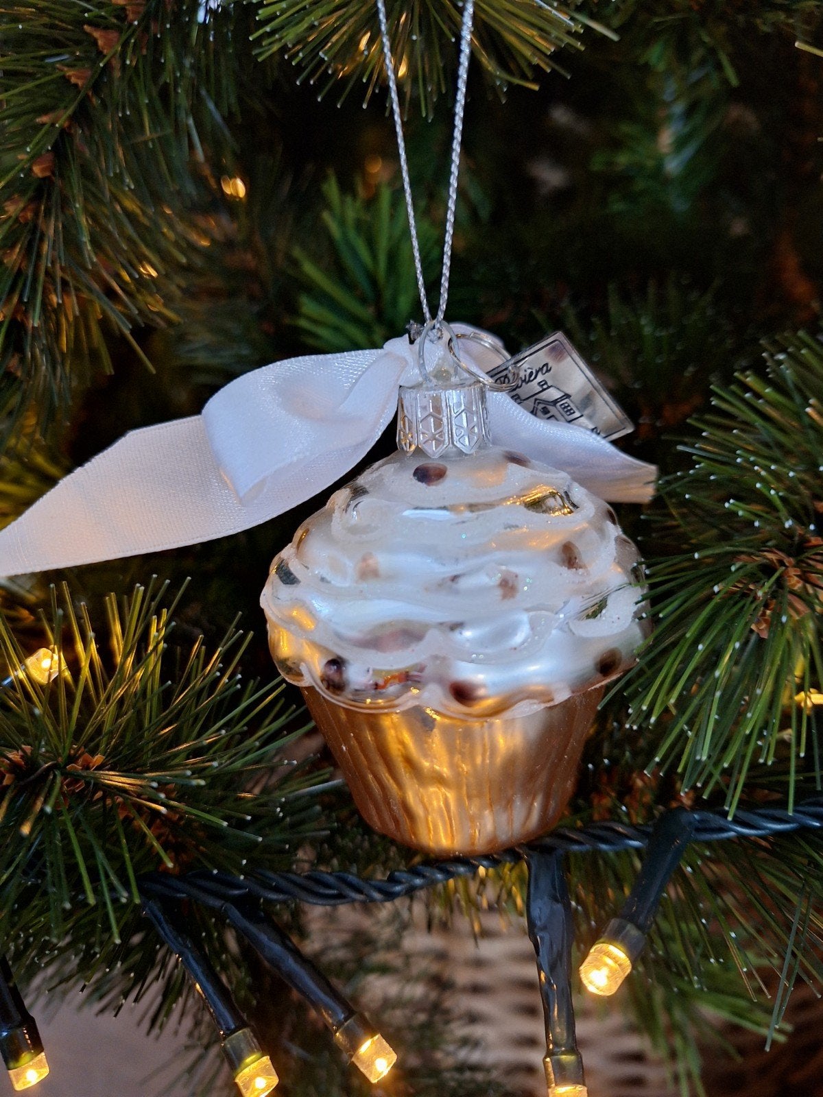 Riviera Maison CupCake Ornament, Ophalen of Verzenden, Zo goed als nieuw